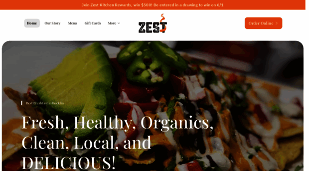 zestvegankitchen.com