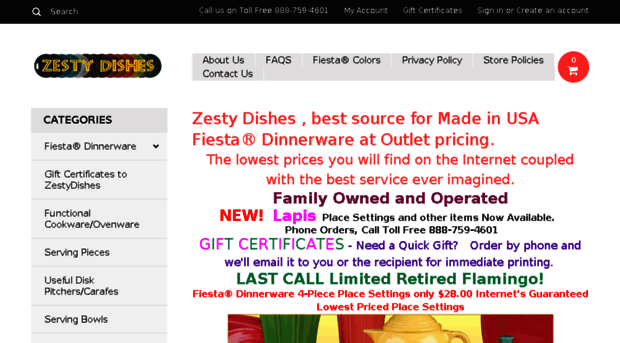 zestydishes.com