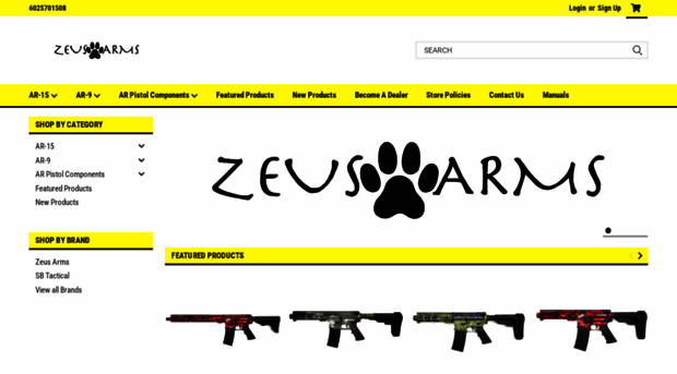 zeusarms.com