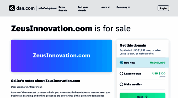 zeusinnovation.com