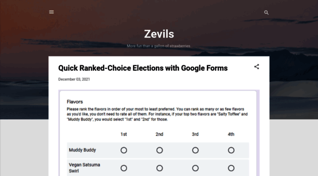 zevils.com