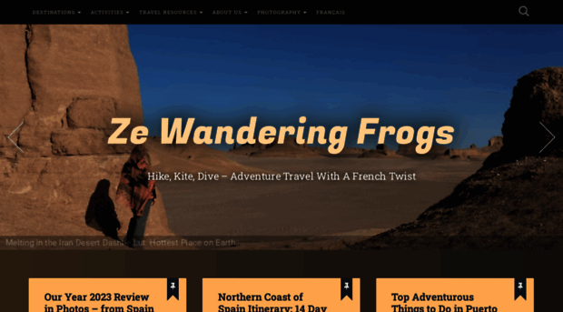 zewanderingfrogs.com