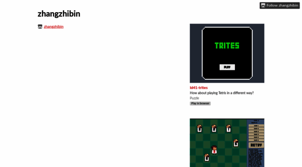 zhangzhibin.itch.io