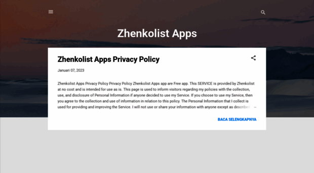 zhenkolist.blogspot.com