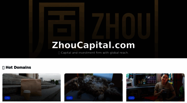 zhoucapital.com