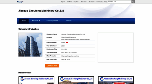 zhoufengmachinery.en.ec21.com