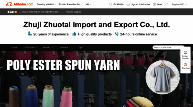 zhuotaiyarn.en.alibaba.com