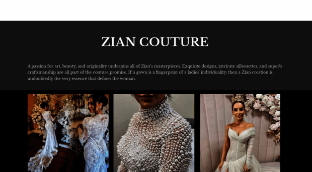 ziancouture.com