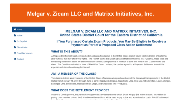 zicamclassaction.com