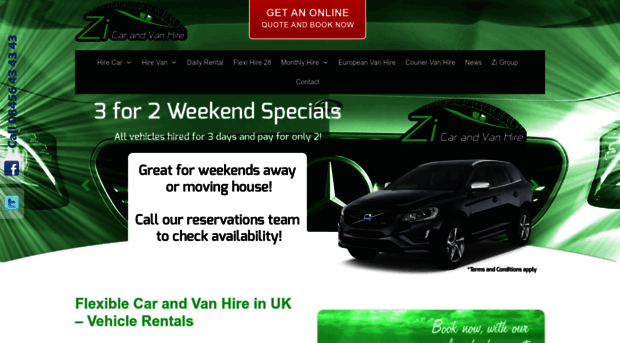 zicarandvanhire.co.uk