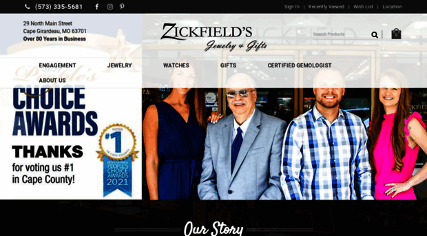 zickfieldsjewelry.com