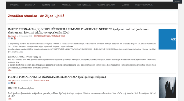 zijad-ljakic.com