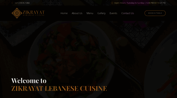zikrayatrestaurant.com.au