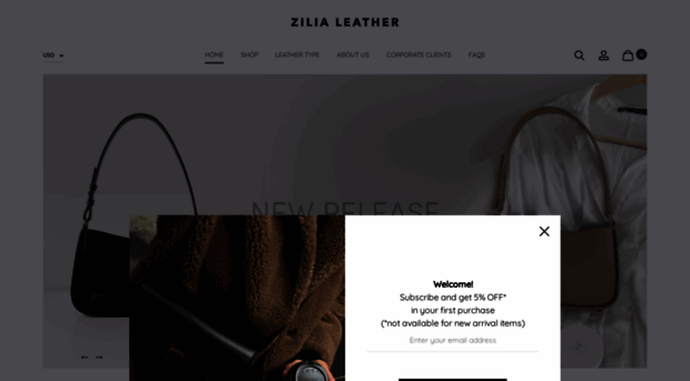 zilialeather.com