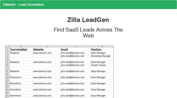 zillaleadgen.com