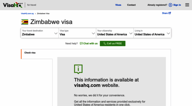 zimbabwe.visahq.com.ng