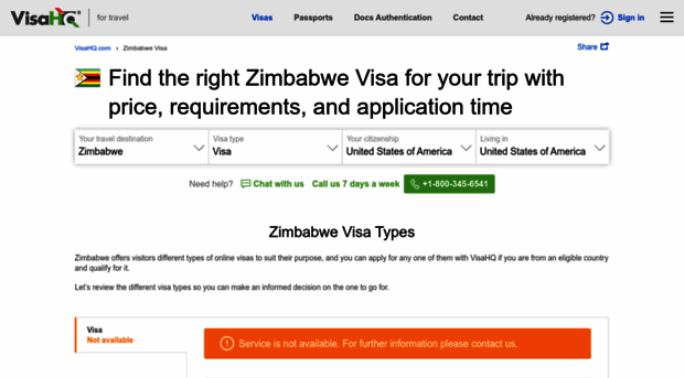 zimbabwe.visahq.com