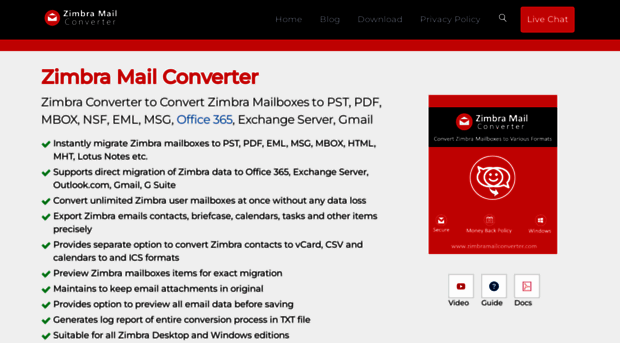 zimbramailconverter.com
