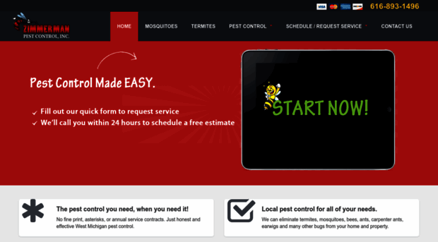 zimmermanpestcontrol.com