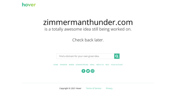 zimmermanthunder.com