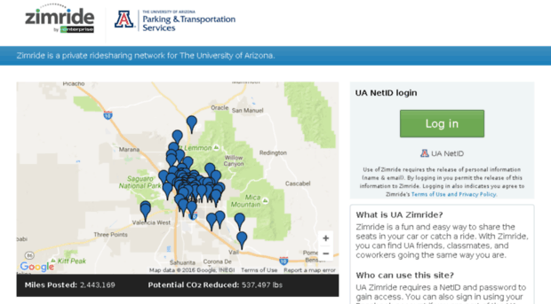 zimride.arizona.edu