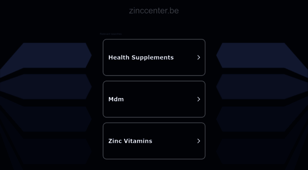 zinccenter.be