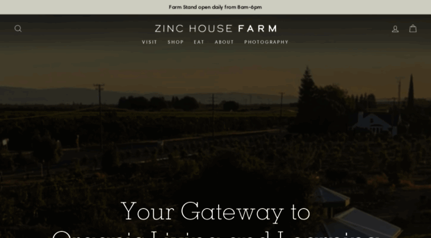 zinchousefarm.com