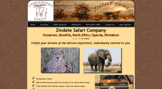 zindelesafaris.com