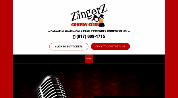 zingerzcomedyclub.com