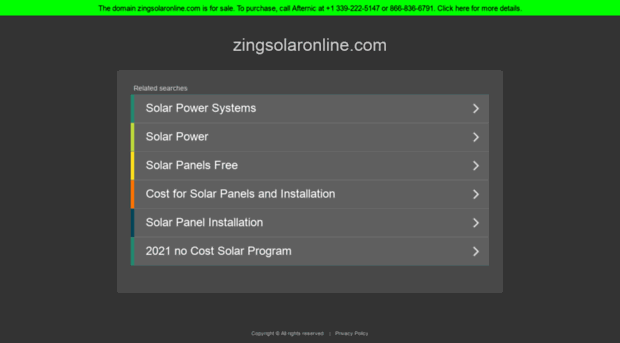 zingsolar.com