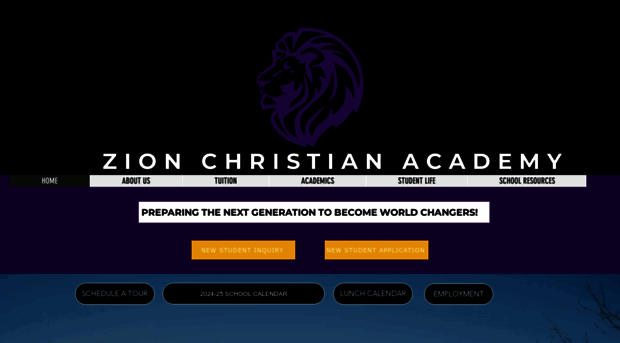 zionchristianacademy.com