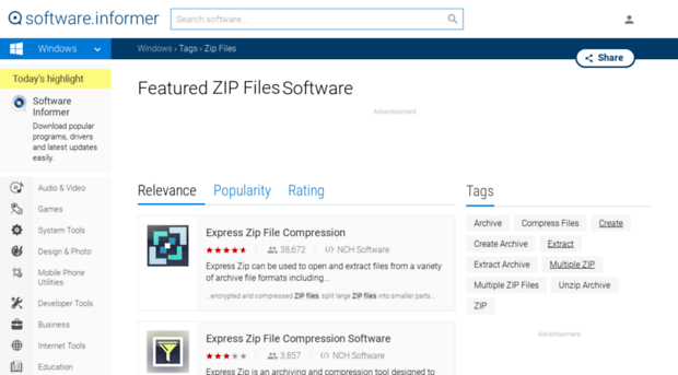 zip-files.software.informer.com