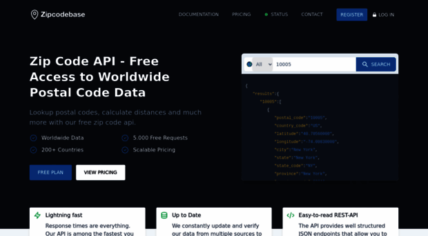 zipcodebase.com