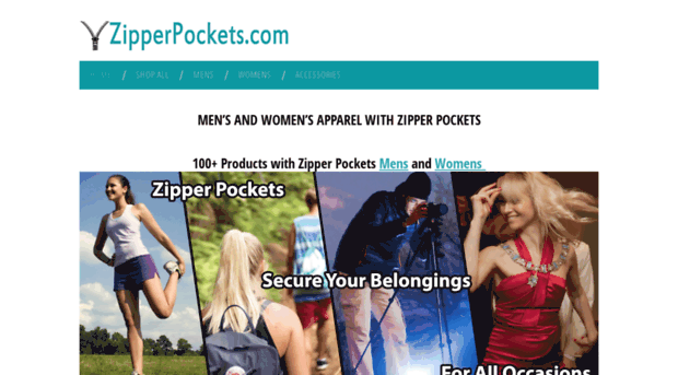 zipperpockets.com