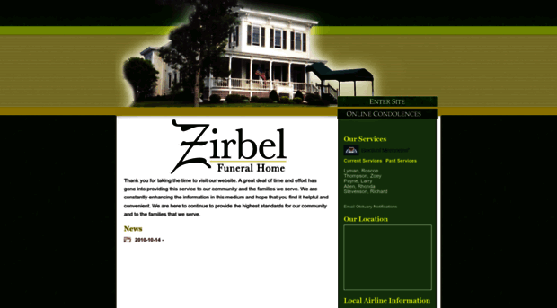 zirbelfuneralhome.com