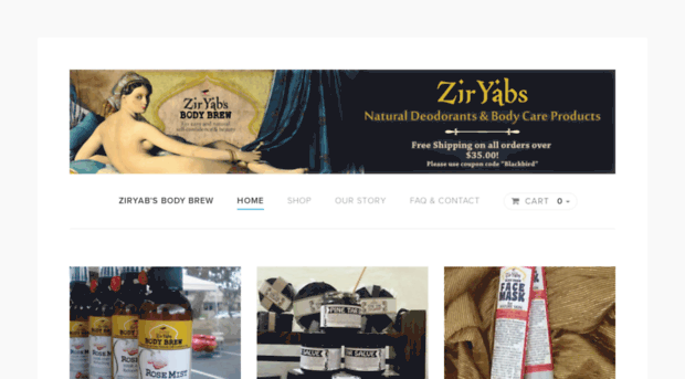 ziryabs-body-brew.zibbet.com