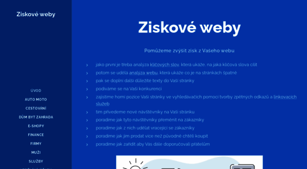 ziskove-weby.cz