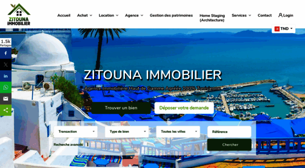 zitounaimmobilier.com