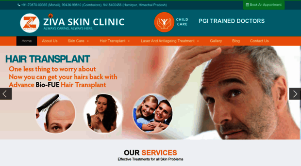 zivaskinclinic.com