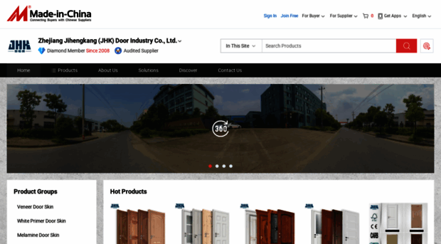zjjhkdoorskin.en.made-in-china.com