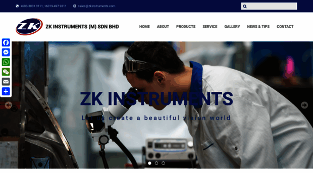 zkinstruments.com