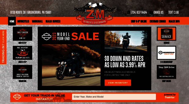 zmharleydavidson.com