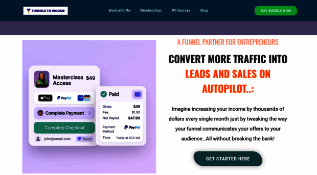 zoedebfunnels.com