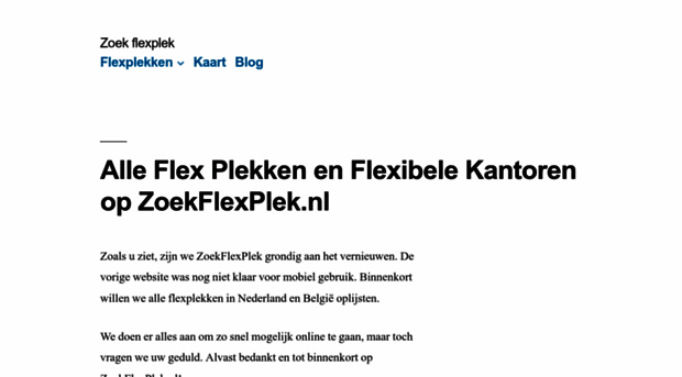 zoekflexplek.nl