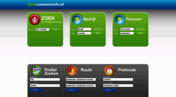 zoeknummerinfo.nl