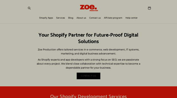 zoeproduction.com