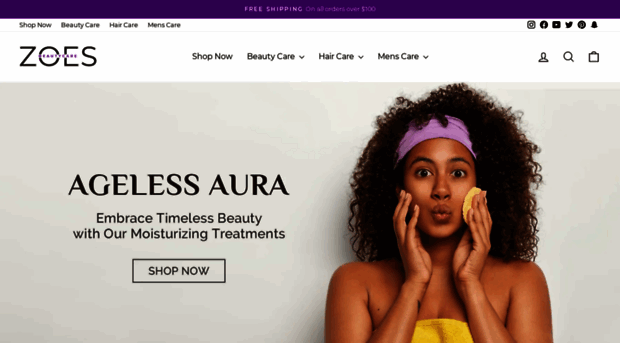 zoesbeautycare.com