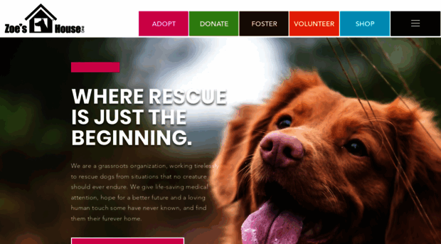 zoeshouserescue.com