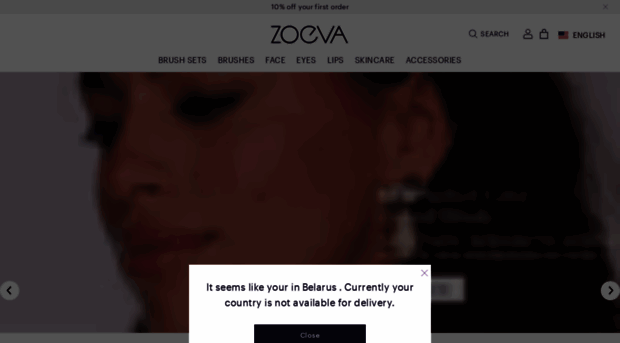 zoevacosmetics.com