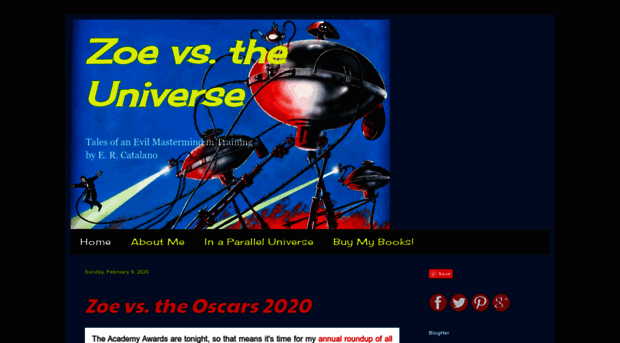 zoevstheuniverse.com